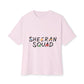 Sheeran Squad Oversized Boxy Tee | SnazzyMerch