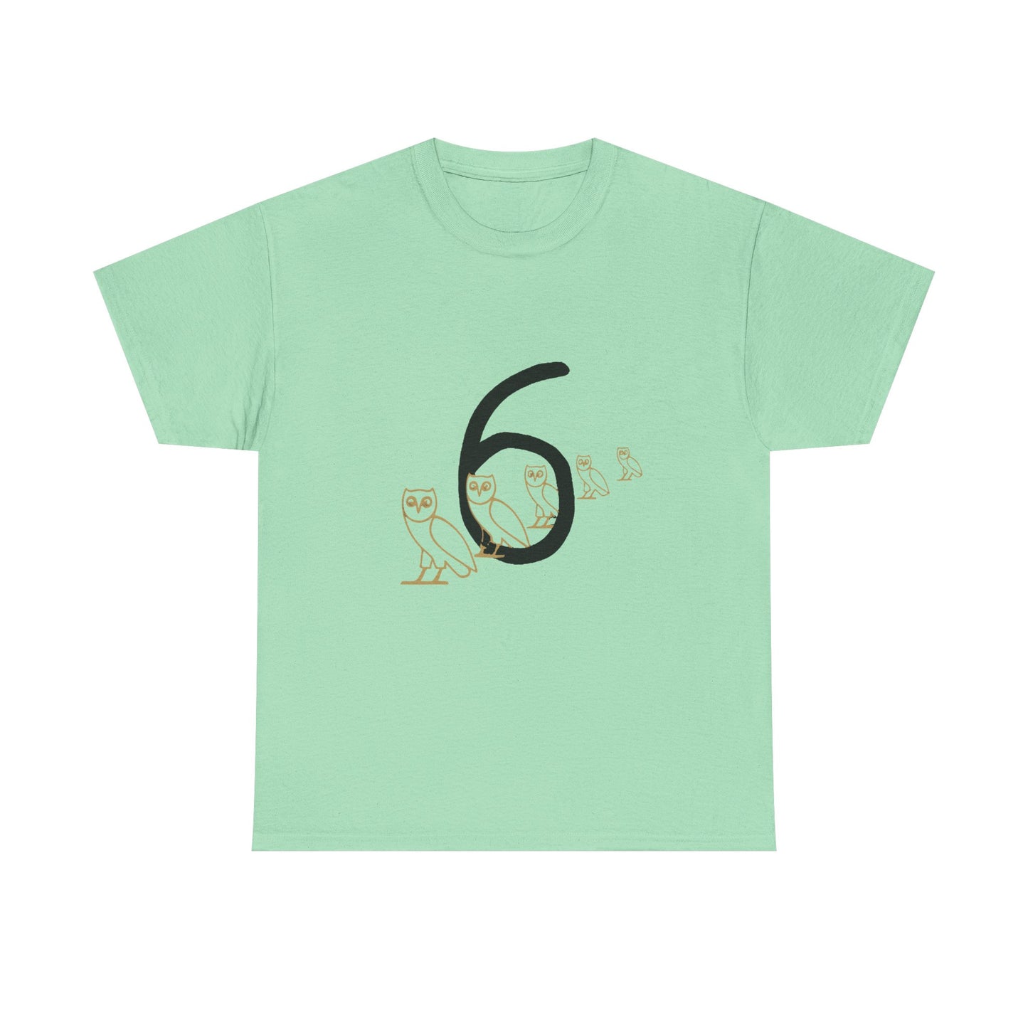 OVO Owl Evolution Heavy Cotton Tee Printify