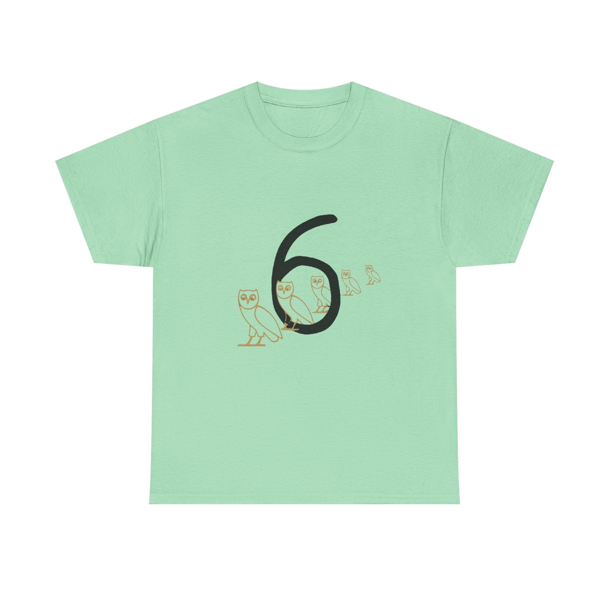 OVO Owl Evolution Heavy Cotton Tee Printify