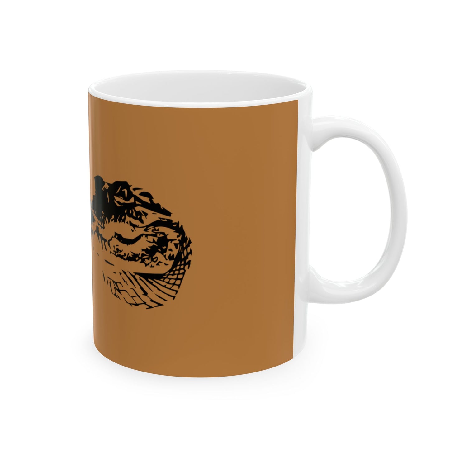 Text Graphic Ceramic Mug, (11oz, 15oz) - snazzymerch