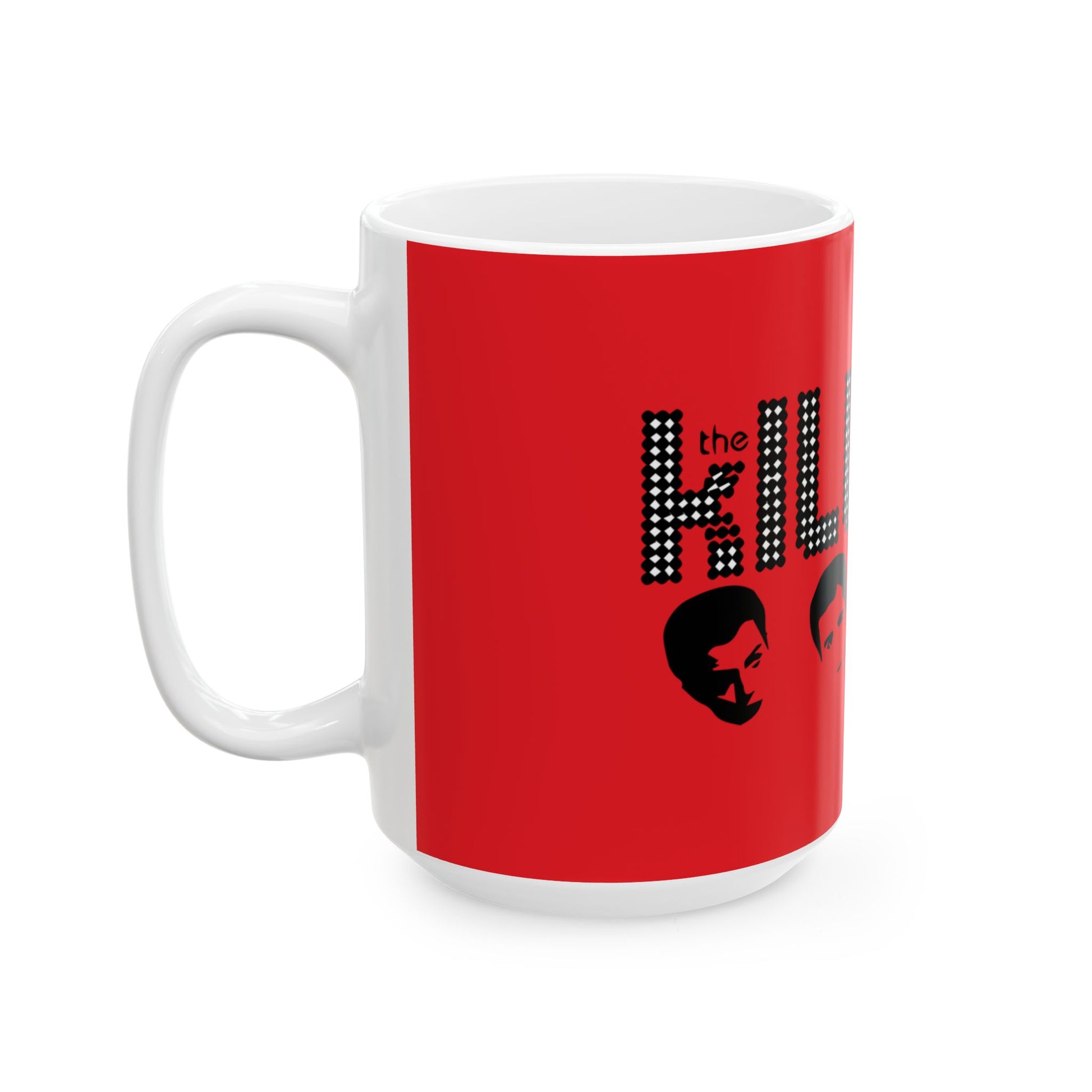 Diamond Dot Retro Ceramic Mug, (11oz, 15oz) - snazzymerch