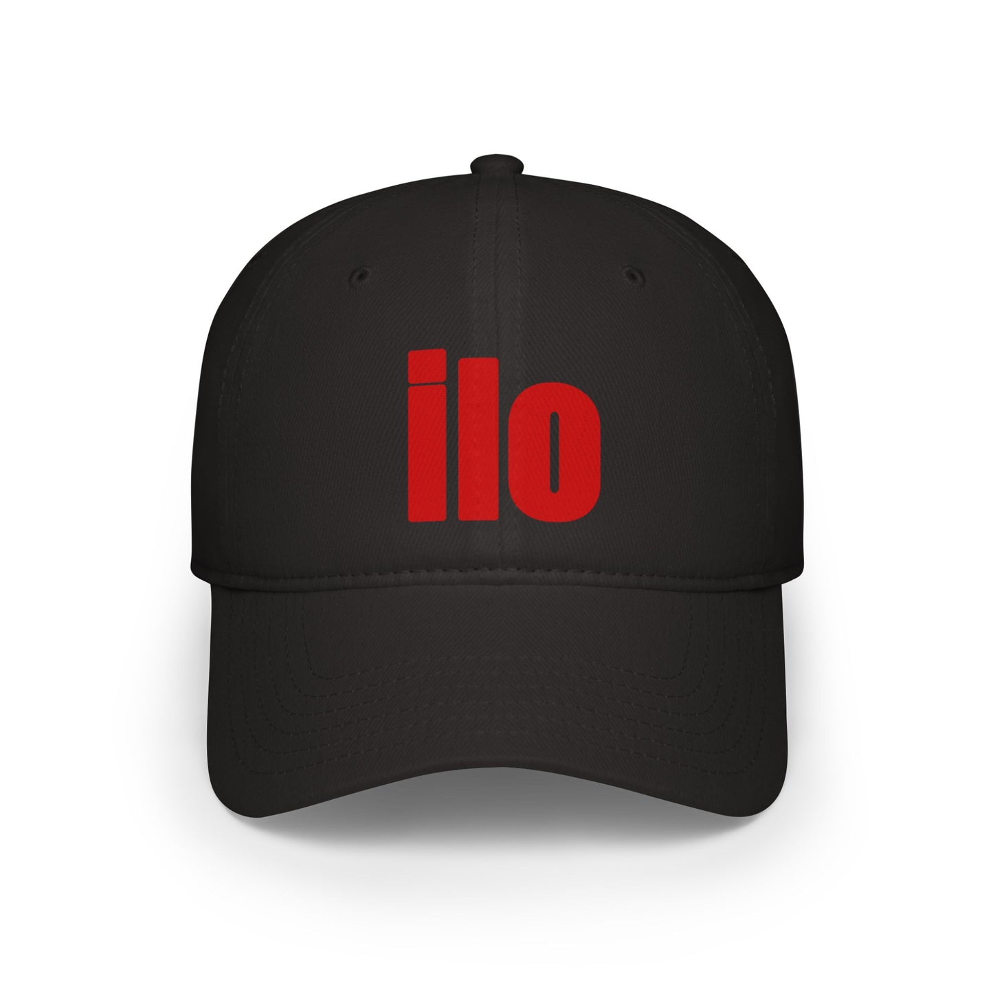 Billie Eilish Inspired Baseball Cap – Bold Red Block Edition Printify