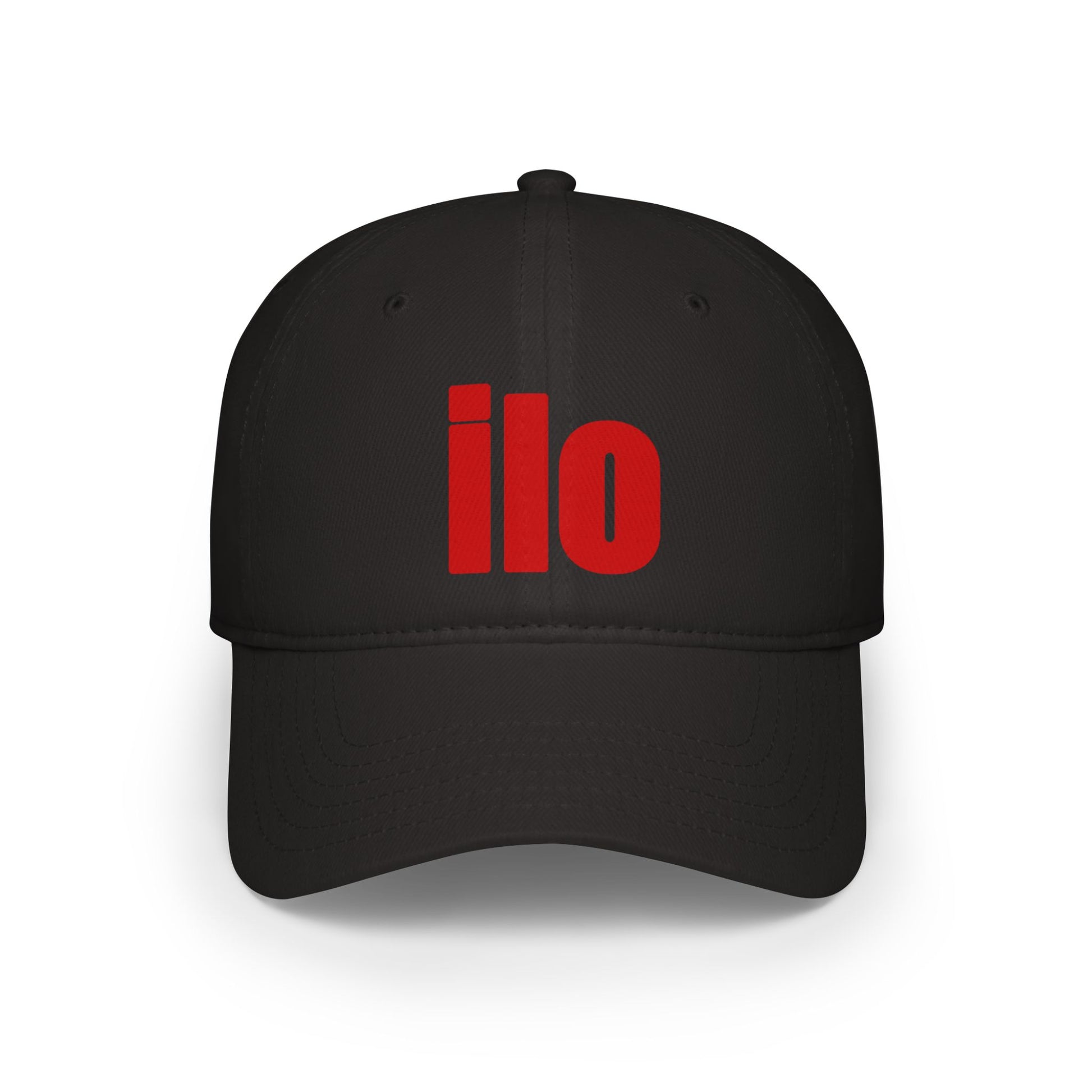 Billie Eilish Inspired Baseball Cap – Bold Red Block Edition Printify