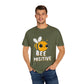 Dyed T-shirt – Snazzy Bee positive Edition Printify
