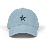 Retro Star Emblem Denim Hat (Embroidery) - snazzymerch