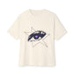 Purple Starry Eye-Oversized Tee Printify