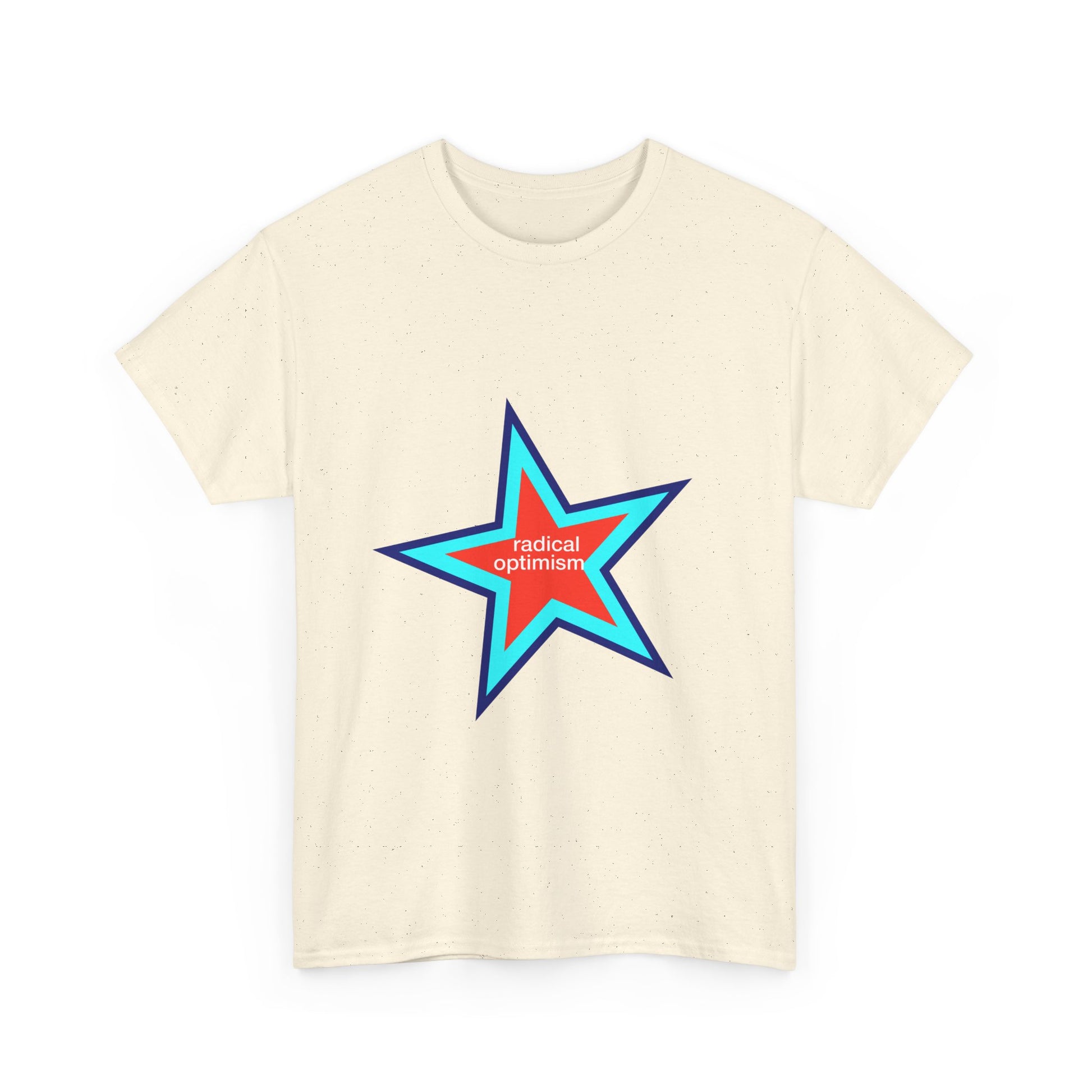 Power of Positivity Star Unisex Heavy Cotton Tee - snazzymerch
