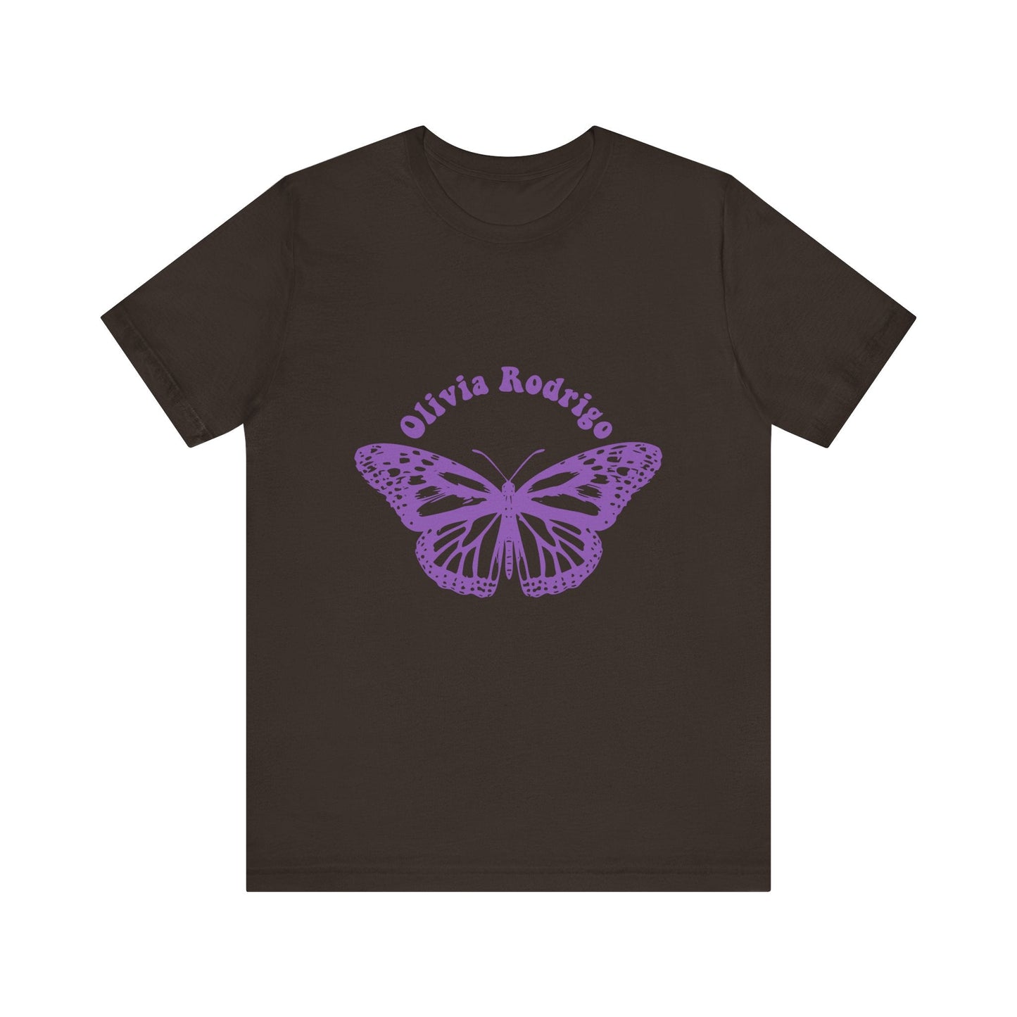 Olivia Rodrigo Unisex Jersey Short Sleeve Tee - With Butterfly Printify