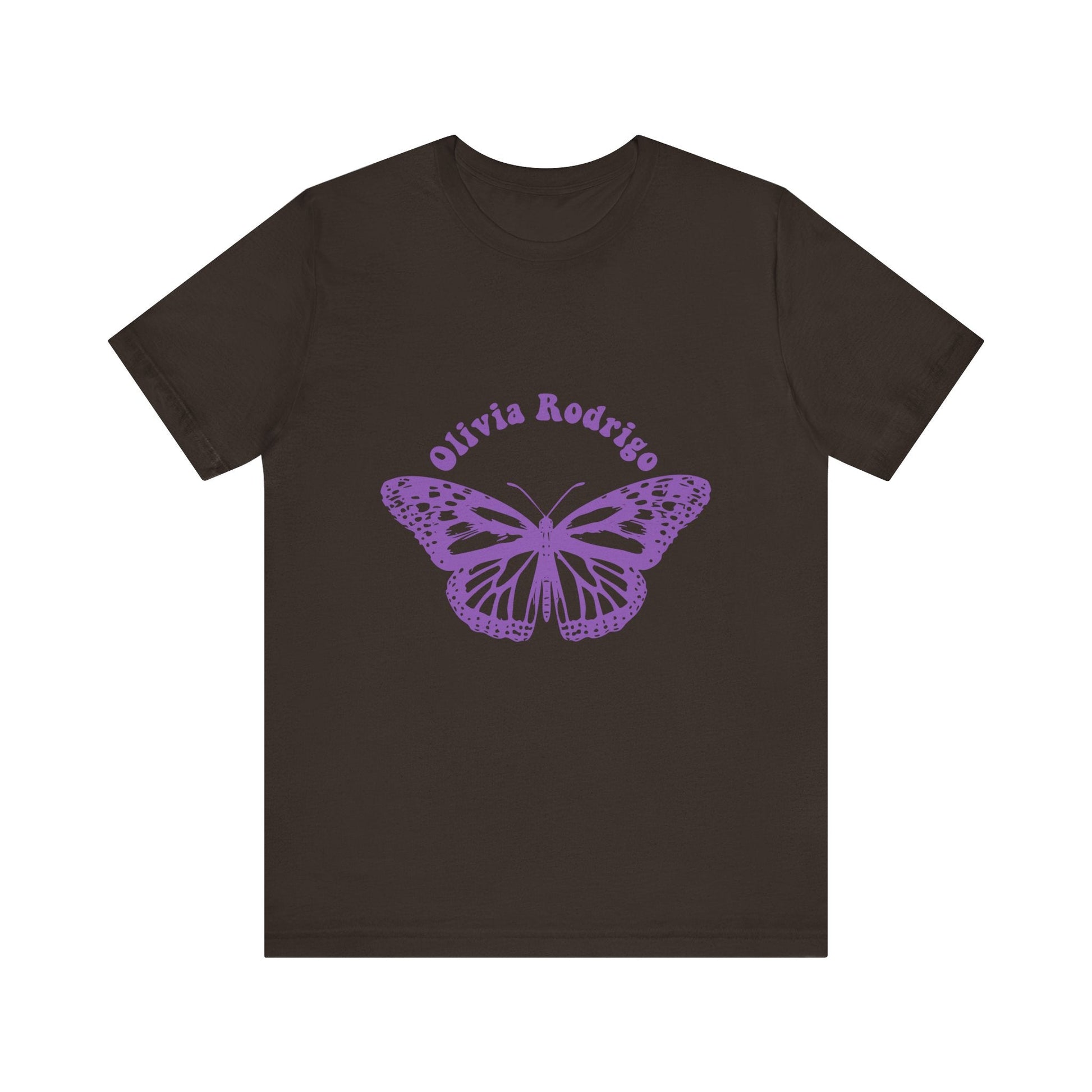 Olivia Rodrigo Unisex Jersey Short Sleeve Tee - With Butterfly Printify