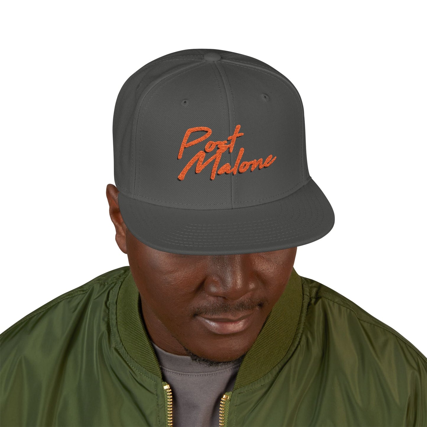Snapback (Embroidery) – Post Melone Name Design Printify