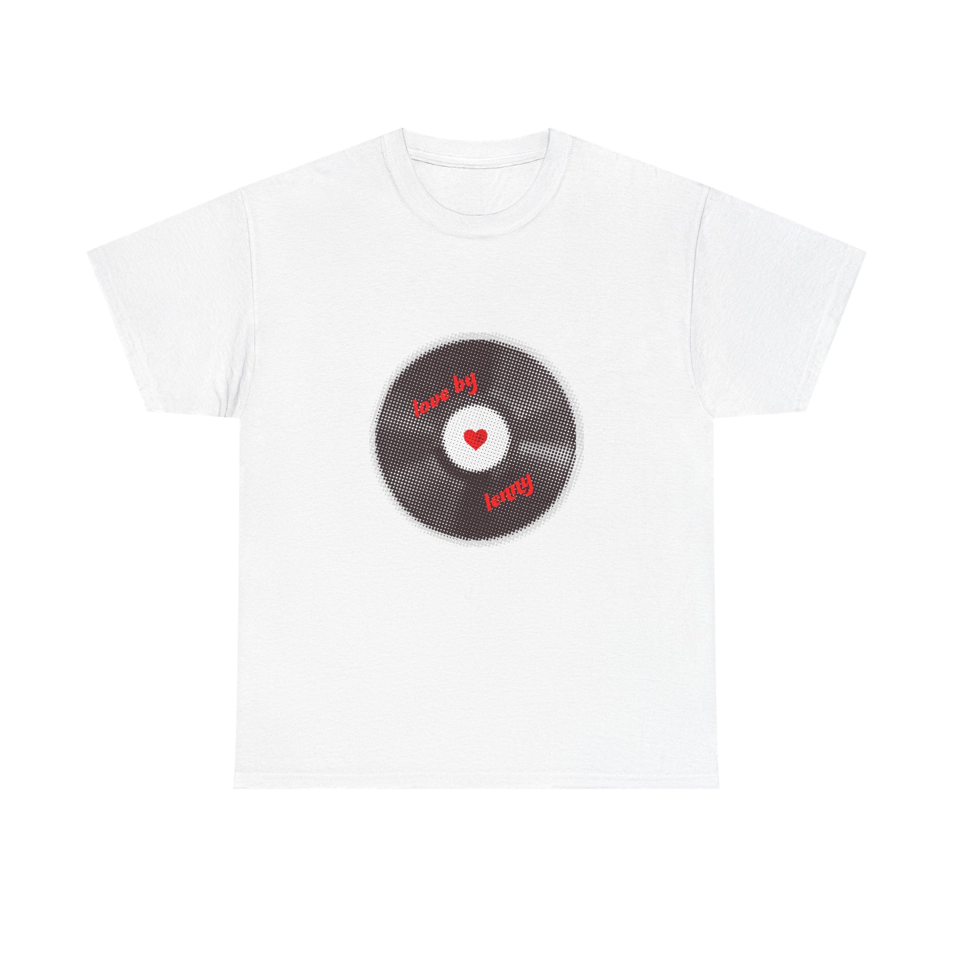 Vinyl Love Spin Unisex Heavy cotton tee Printify