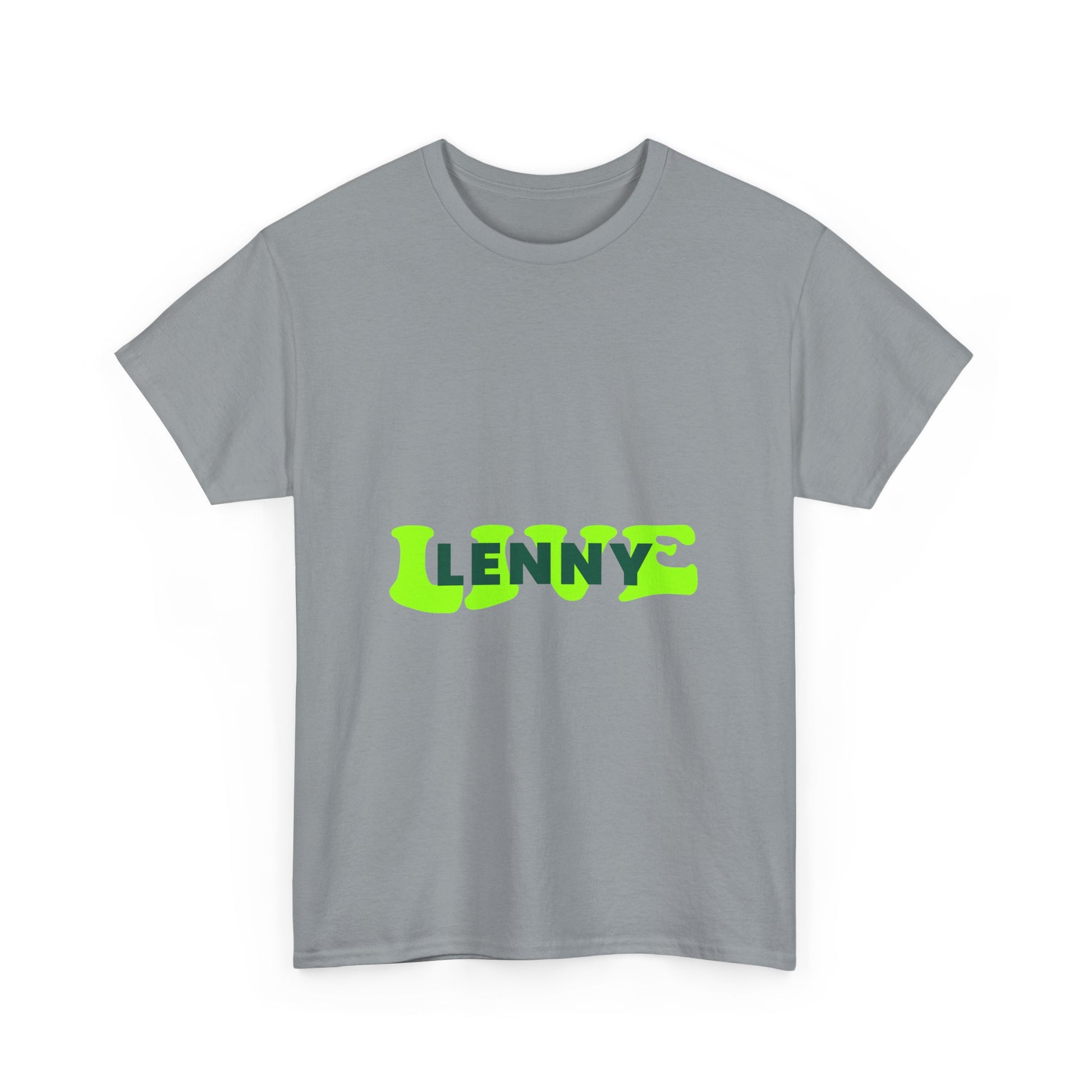 Live Lenny Pop Unisex Heavy cotton tee Printify