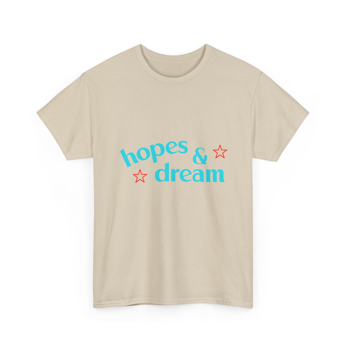 Hopes & Dreams Star Unisex Heavy Cotton Tee - snazzymerch