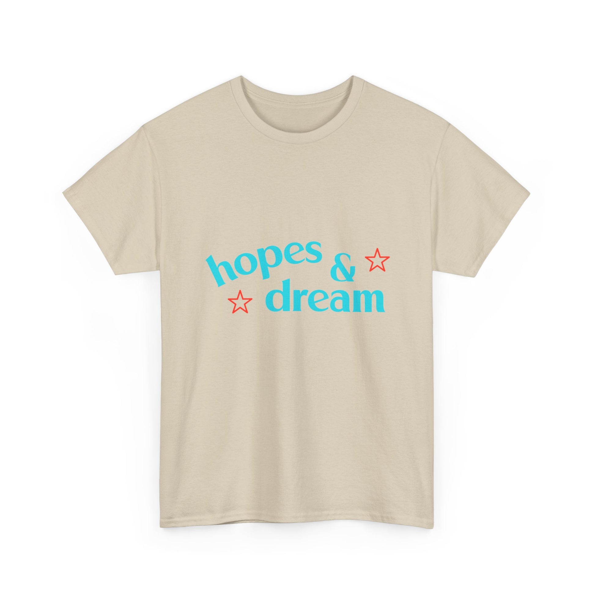 Hopes & Dreams Star Unisex Heavy Cotton Tee - snazzymerch