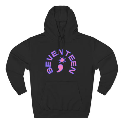 Arc Star Seventeen Three-Panel Fleece Hoodie - snazzymerch