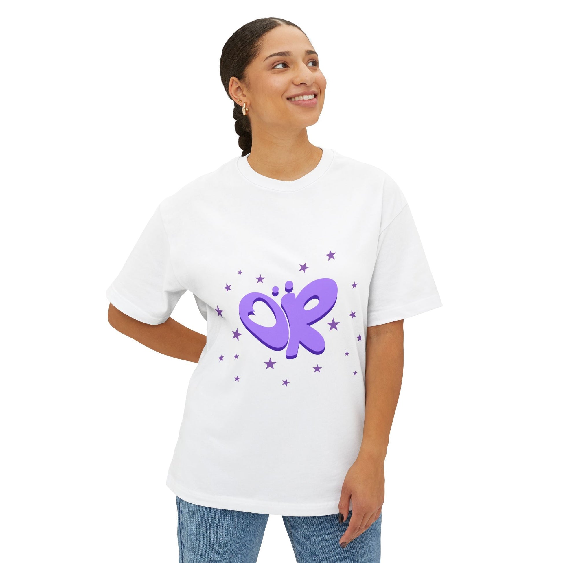 OR Graffiti Starburst-Oversized Tee Printify