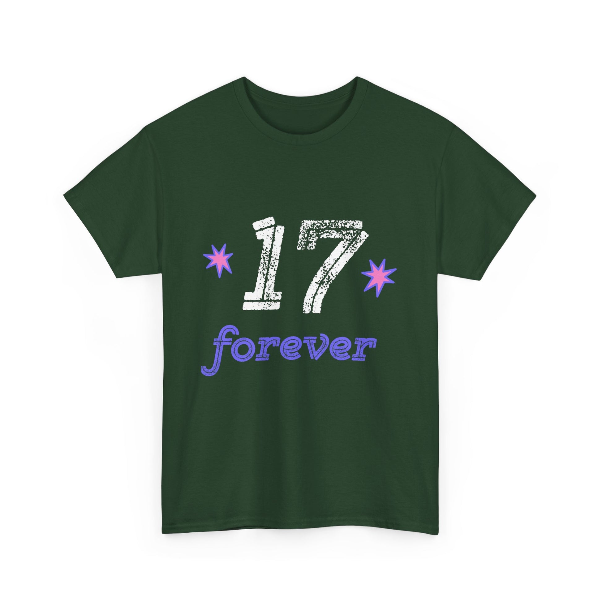 17 Forever Unisex Heavy Cotton Tee - snazzymerch