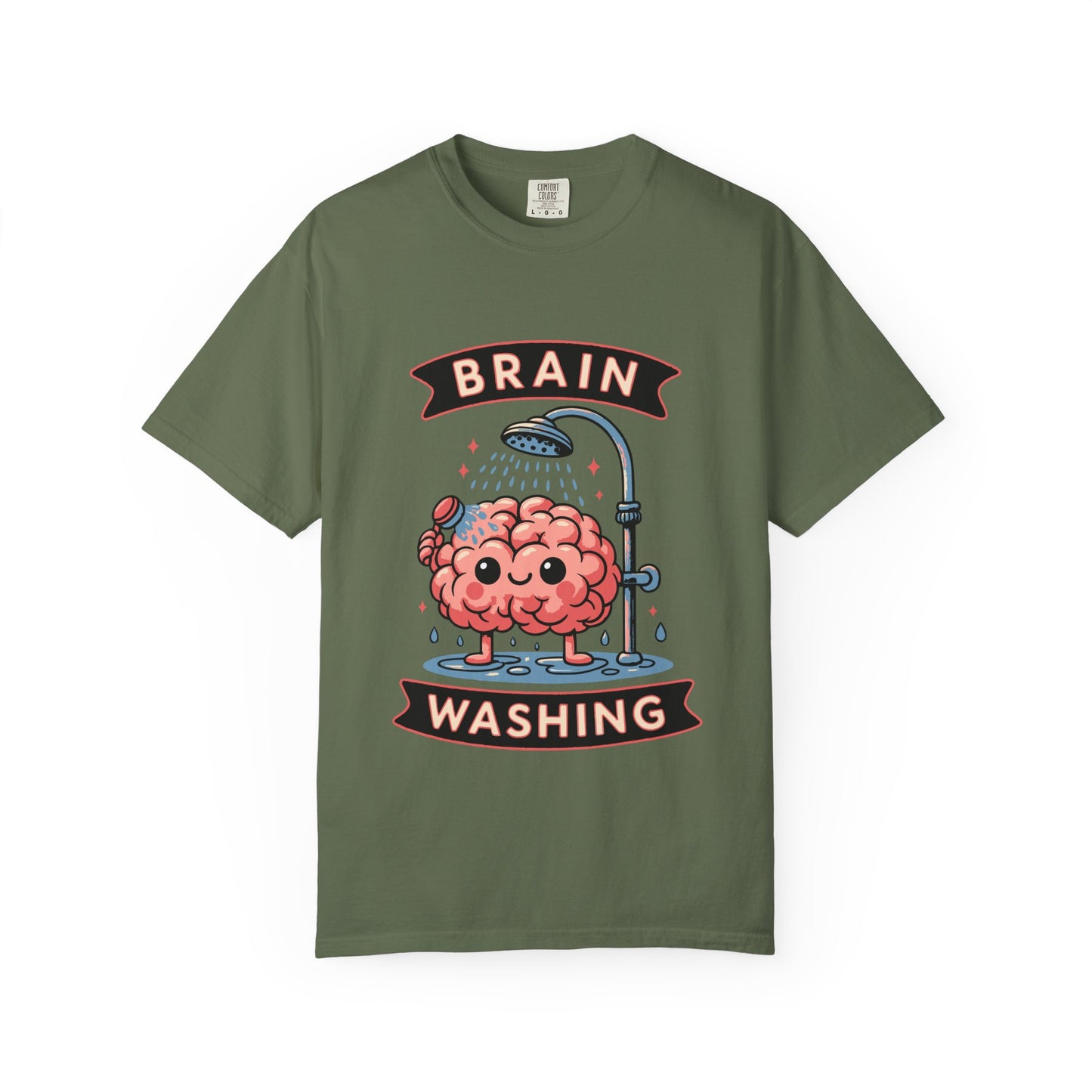 Snazzy Brain Washing Dyed Tee | Vintage Comfort