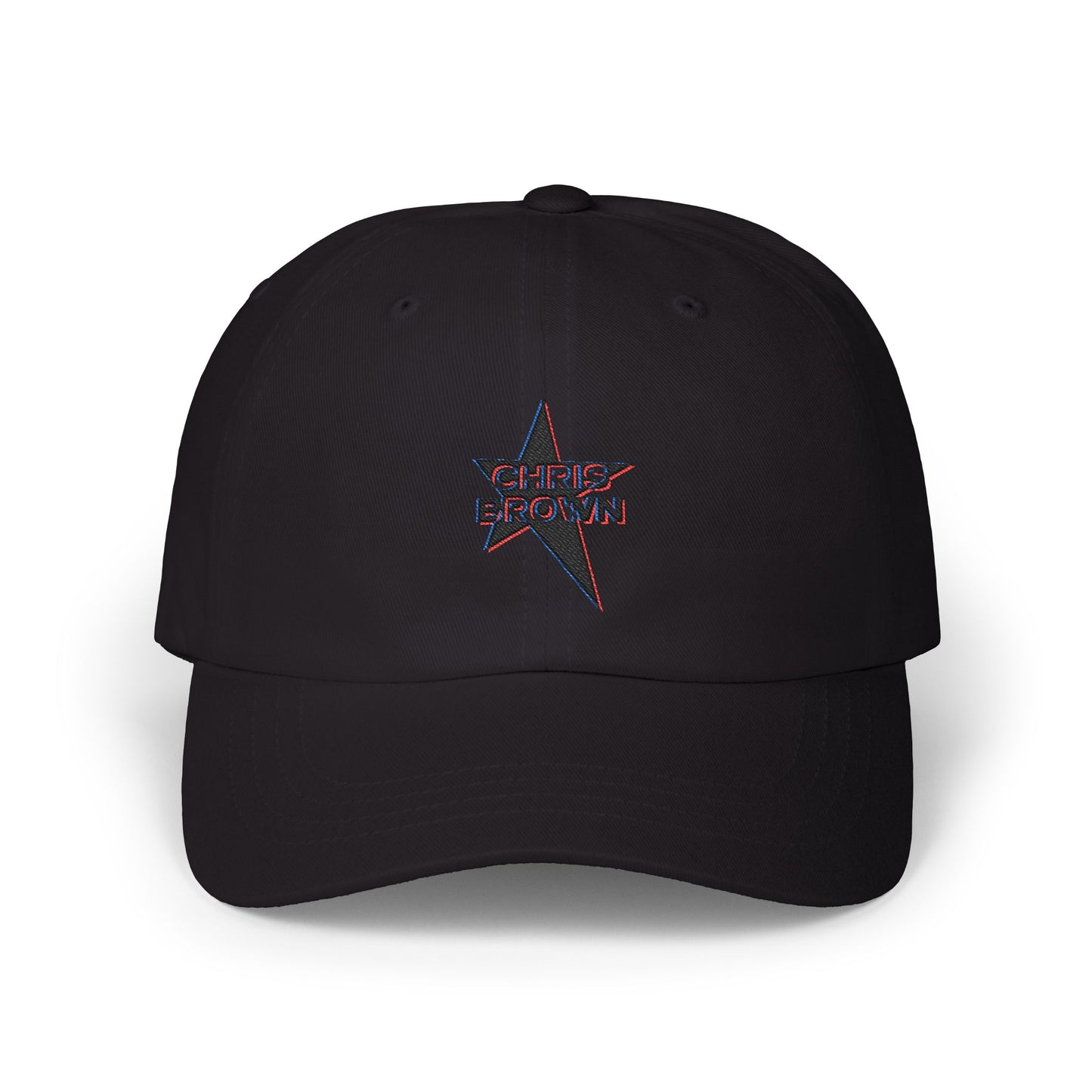 Star Outline Retro Classic Dad Cap - snazzymerch