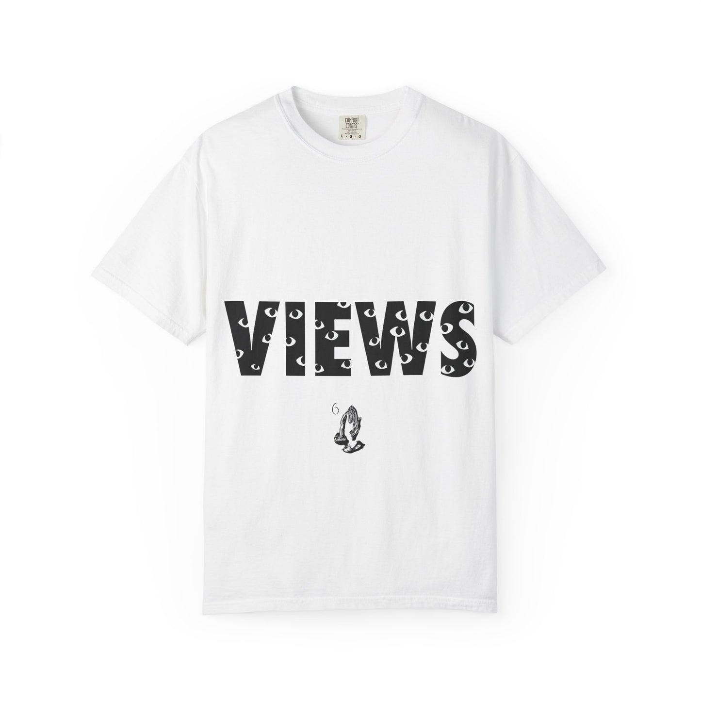 All Eyes on Views Dyed Tshirt Printify
