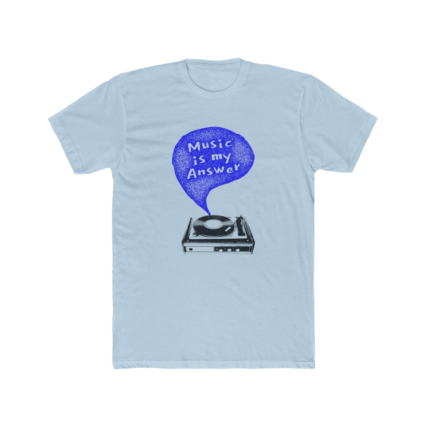 Music Is My Answer Unisex Cotton Tee - snazzymerch