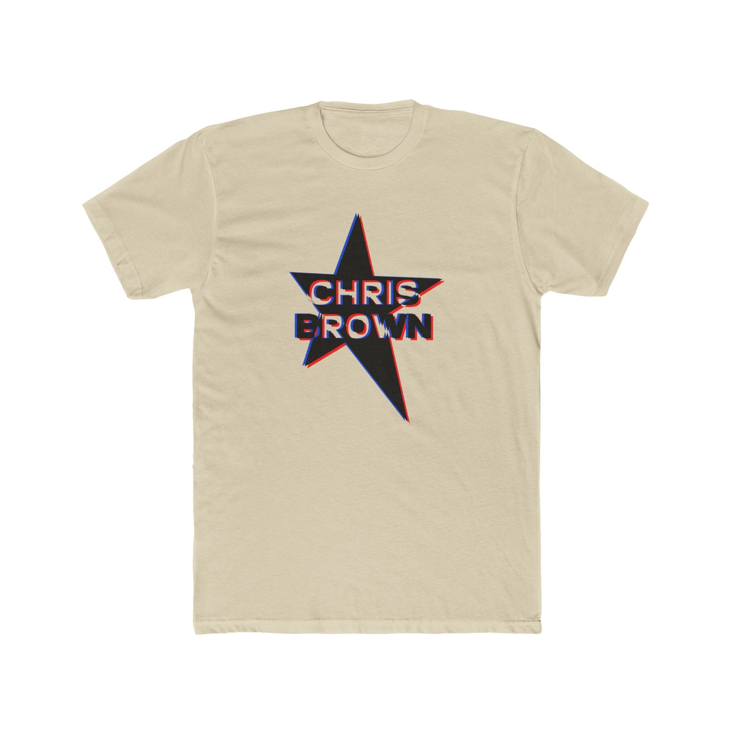 Star Outline Retro Unisex Cotton Tee - snazzymerch