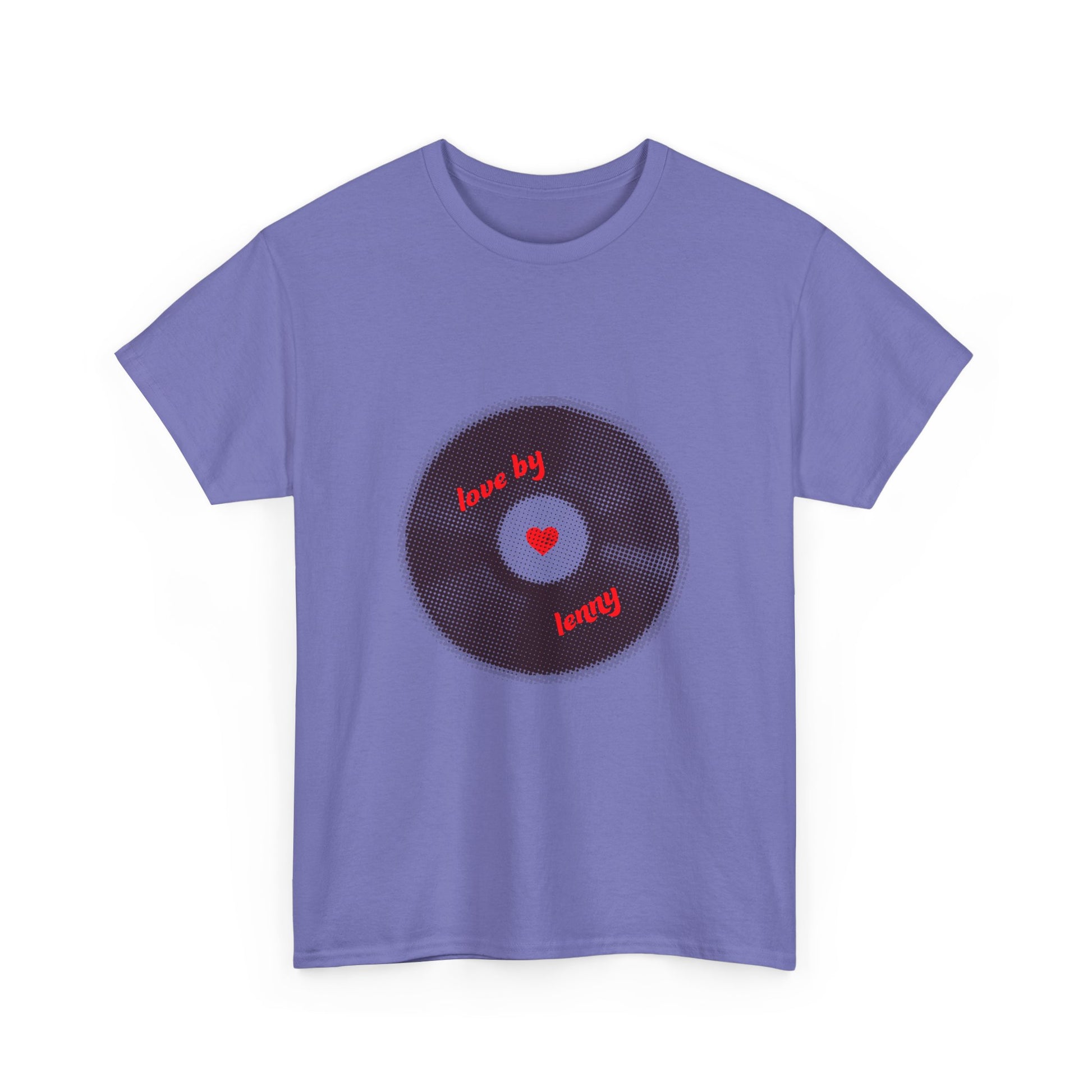 Vinyl Love Spin Unisex Heavy cotton tee Printify