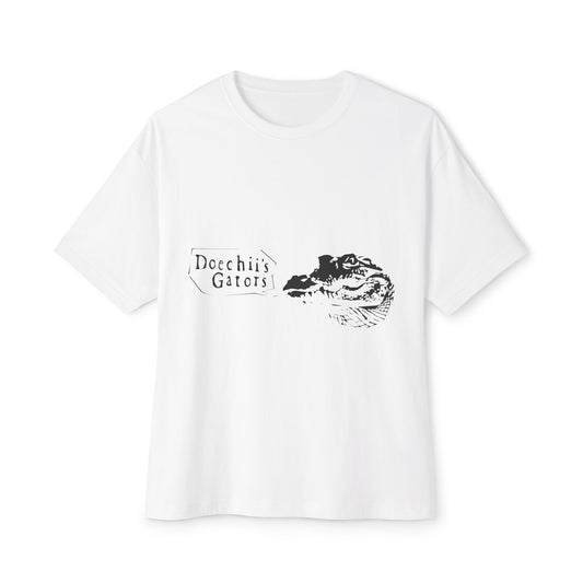 Text Graphic Unisex Oversized Boxy Tee - snazzymerch