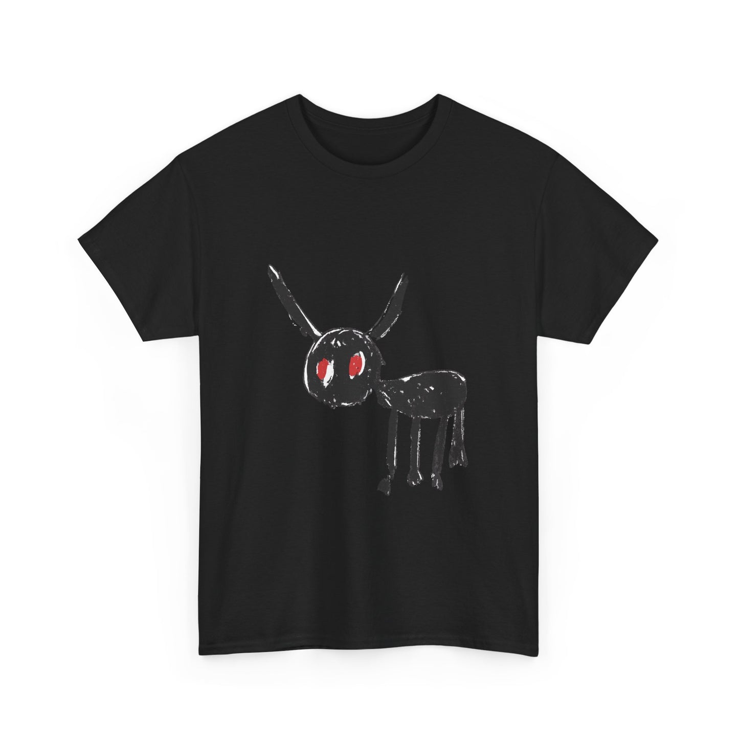 Demon Sketch Heavy Cotton Tee Printify