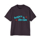 Hopes & Dreams Star Men's Heavy Oversized Tee - snazzymerch