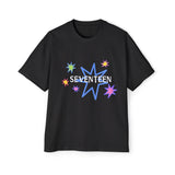 Starlight Seventeen Men's Heavy Oversized Tee - snazzymerch