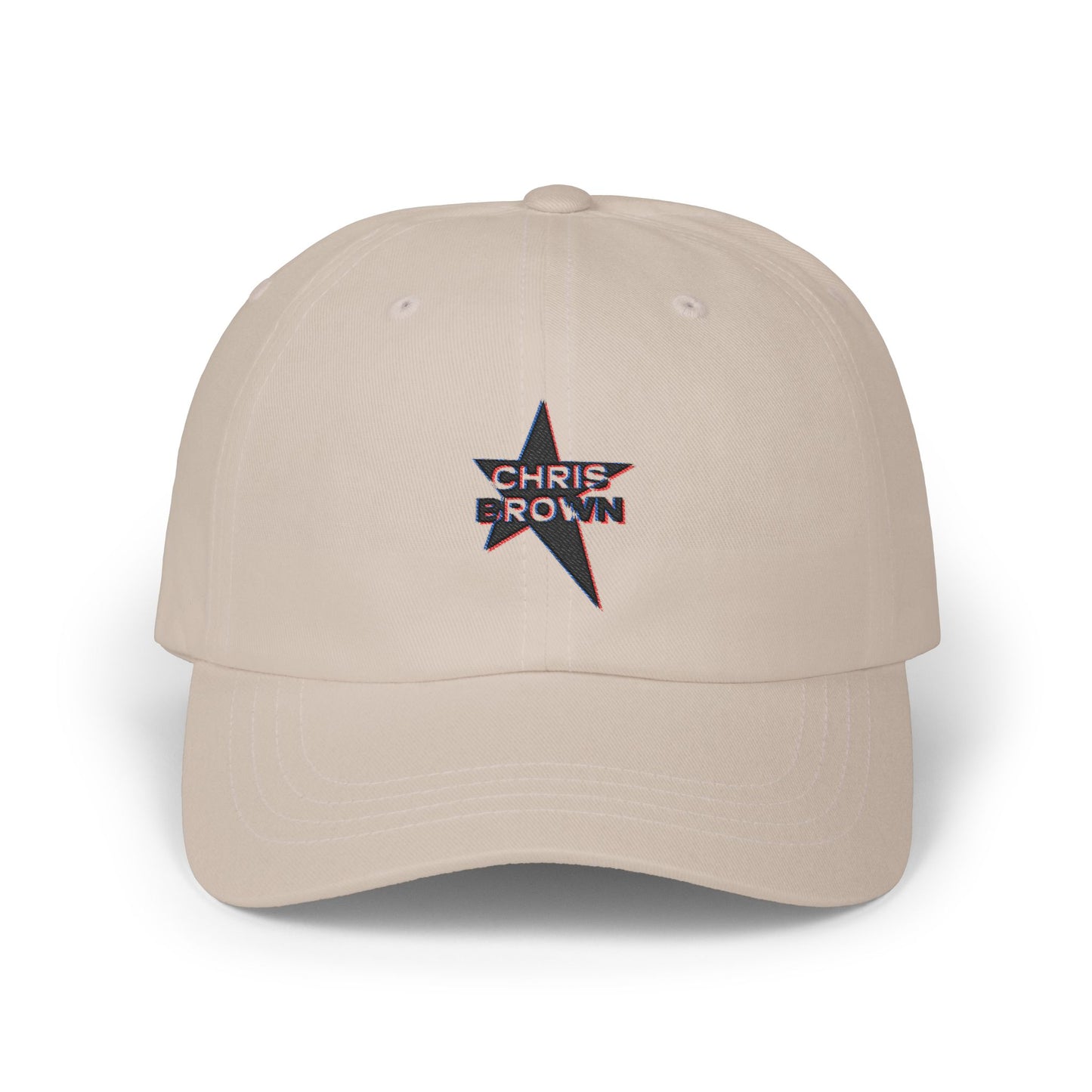 Star Outline Retro Classic Dad Cap - snazzymerch