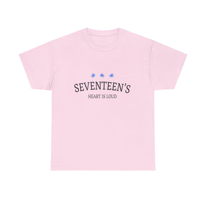 Blue Star Cluster Unisex Heavy Cotton Tee - snazzymerch