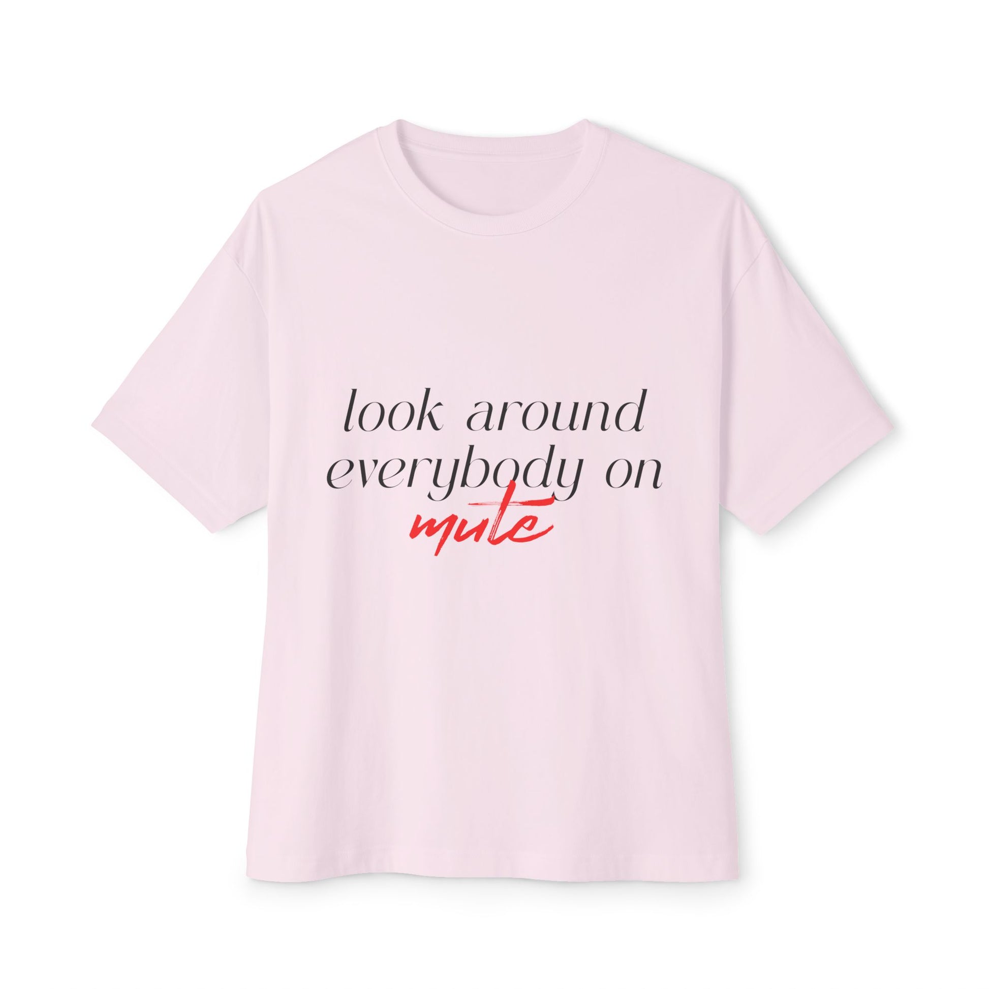 Muted World Unisex Oversized Boxy Tee - snazzymerch