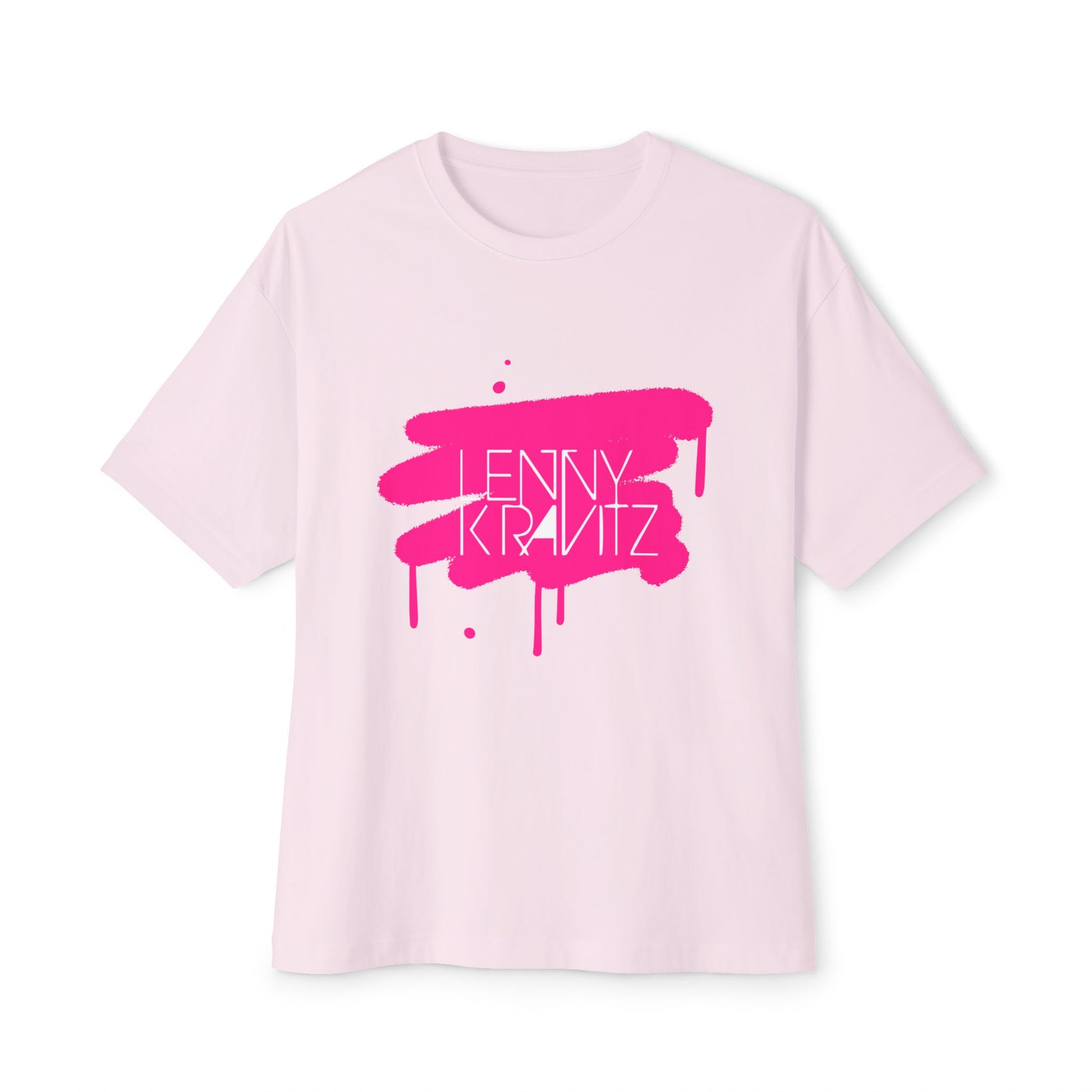 Electric Graffiti Drip Unisex Oversized Boxy tee Printify