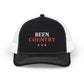 Red Country Western Star Snapback Trucker Cap (Embroidery) - snazzymerch