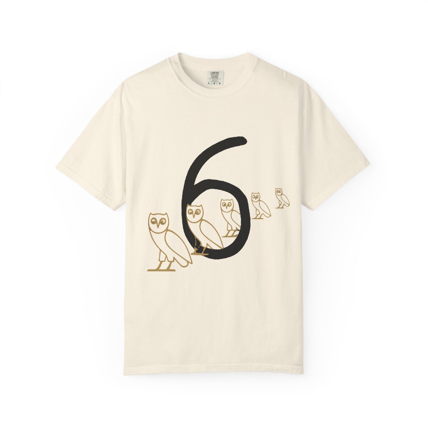 OVO Owl Evolution Dyed Tshirt Printify