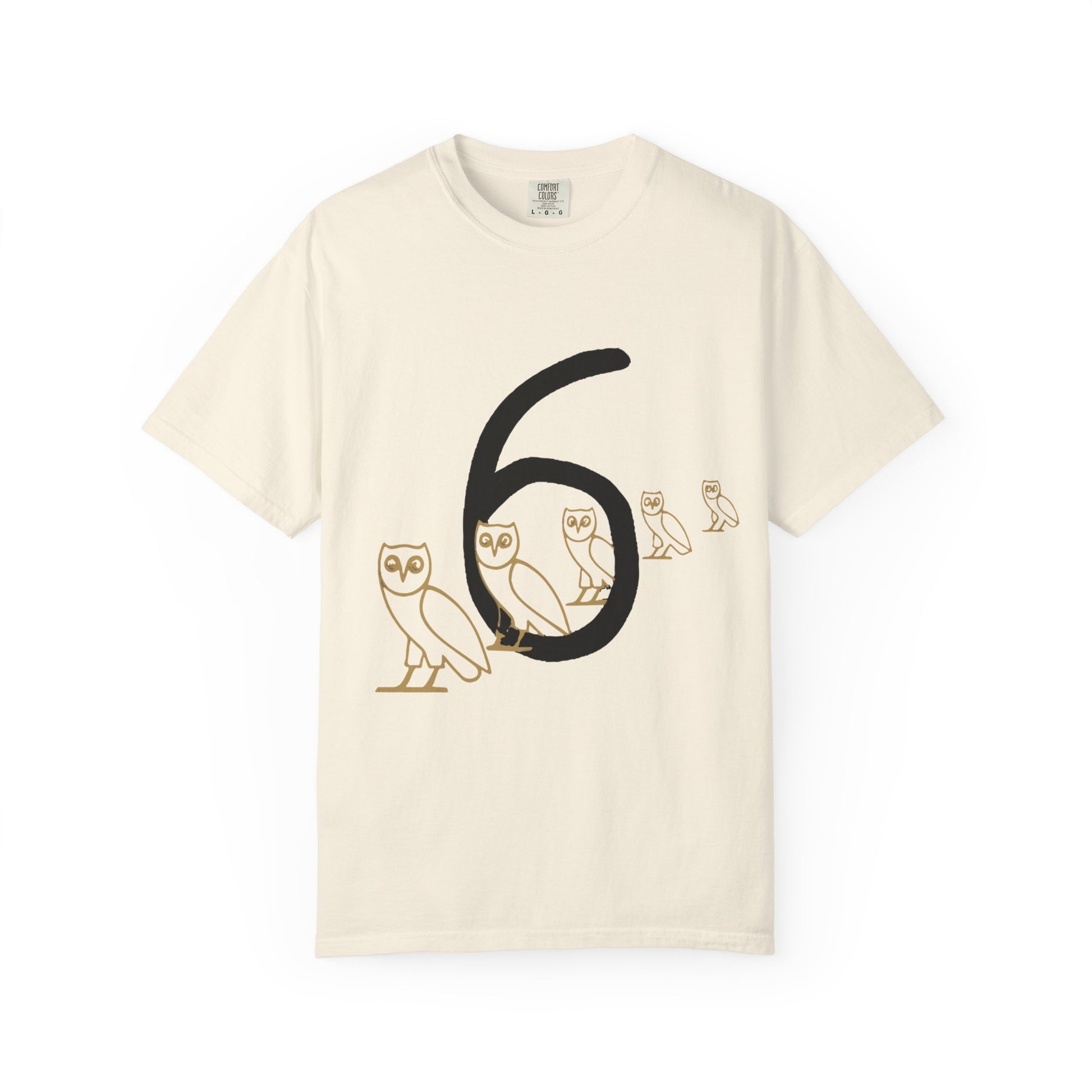 OVO Owl Evolution Dyed Tshirt Printify