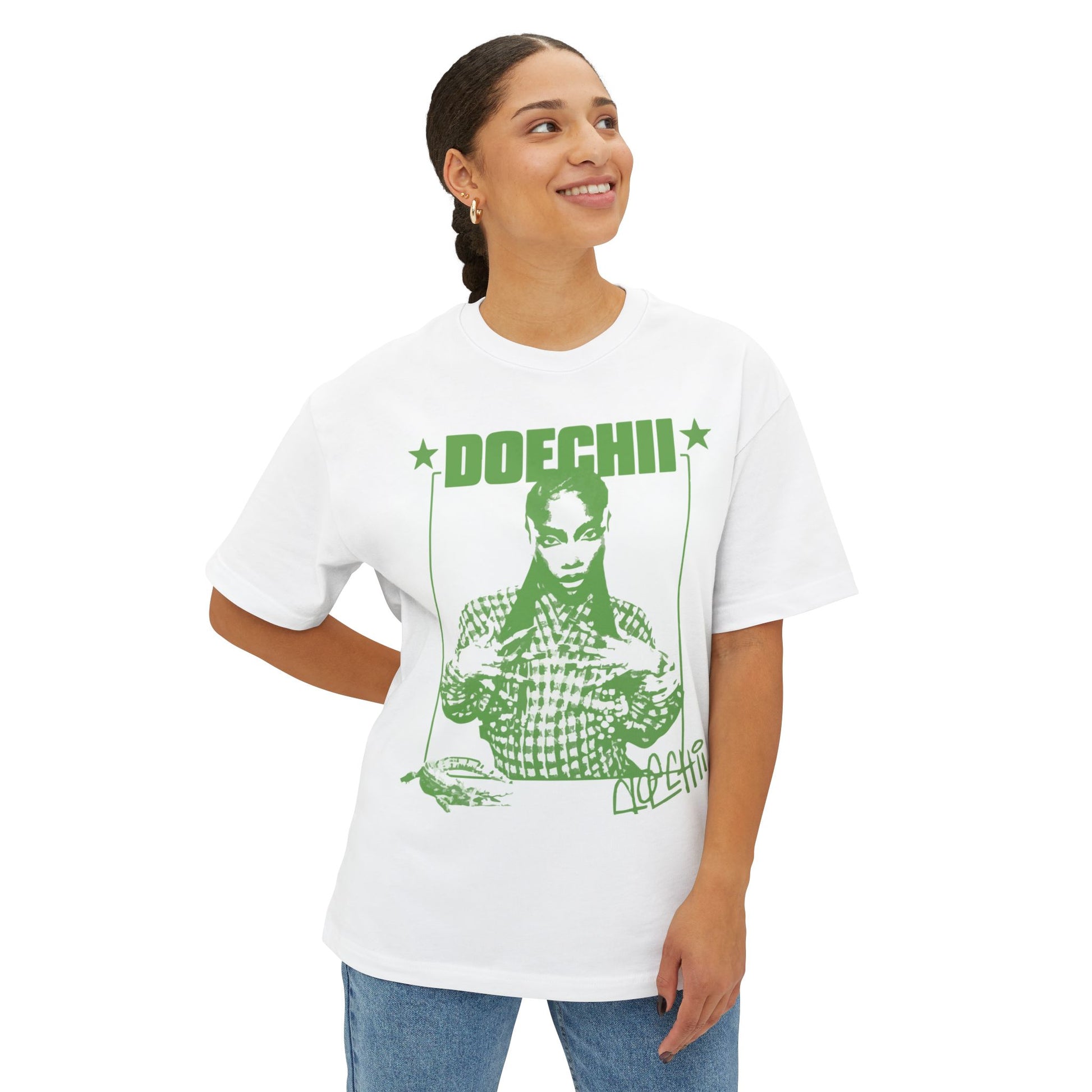 Star Frame Unisex Oversized Boxy Tee - snazzymerch