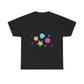 Color Pop Charm Patch Unisex Heavy Cotton Tee - snazzymerch