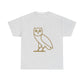 Classic Owl Heavy Cotton Tee Printify