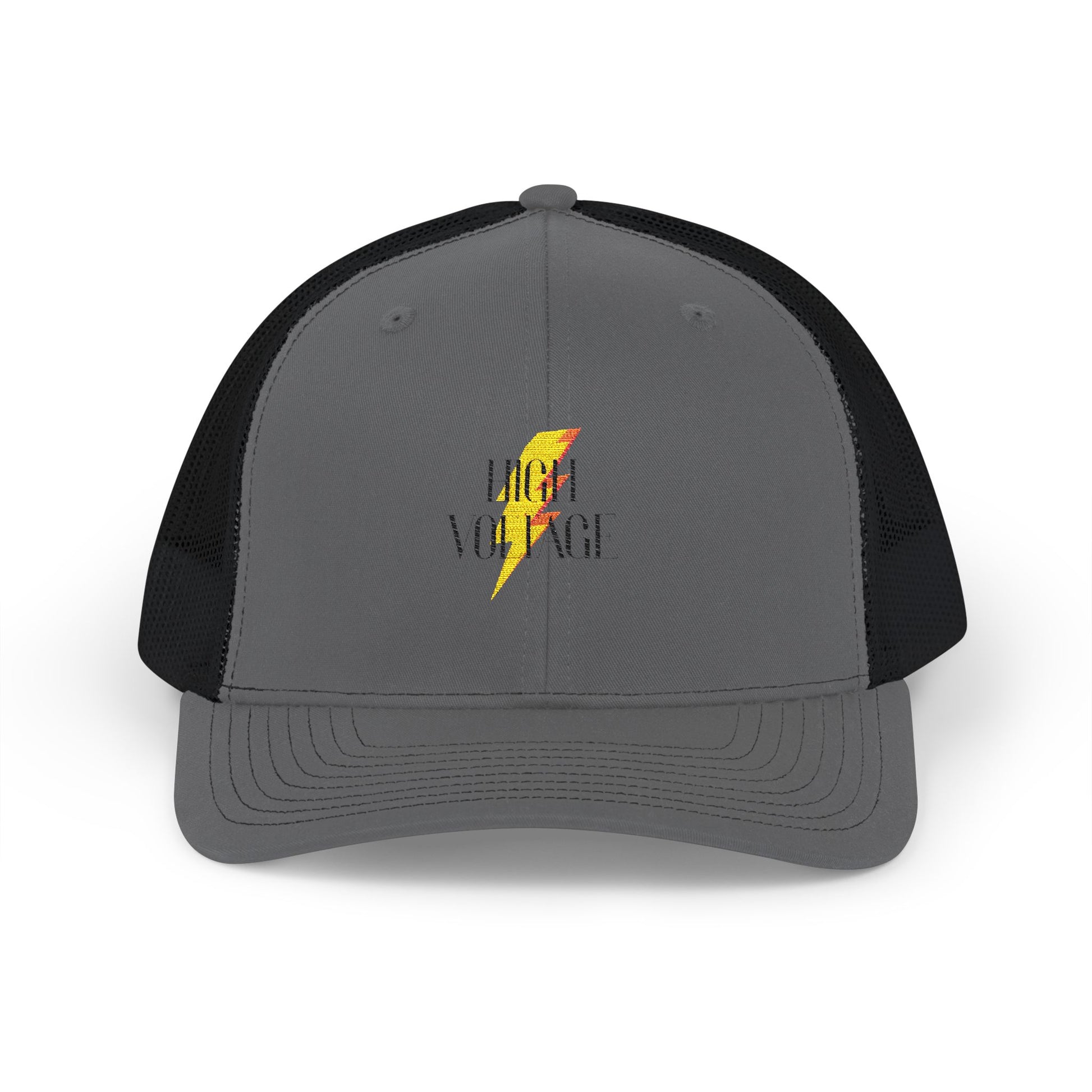 Electric Anthem Graphic Snapback Trucker Cap Printify