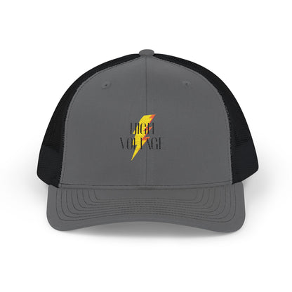 Electric Anthem Graphic Snapback Trucker Cap Printify