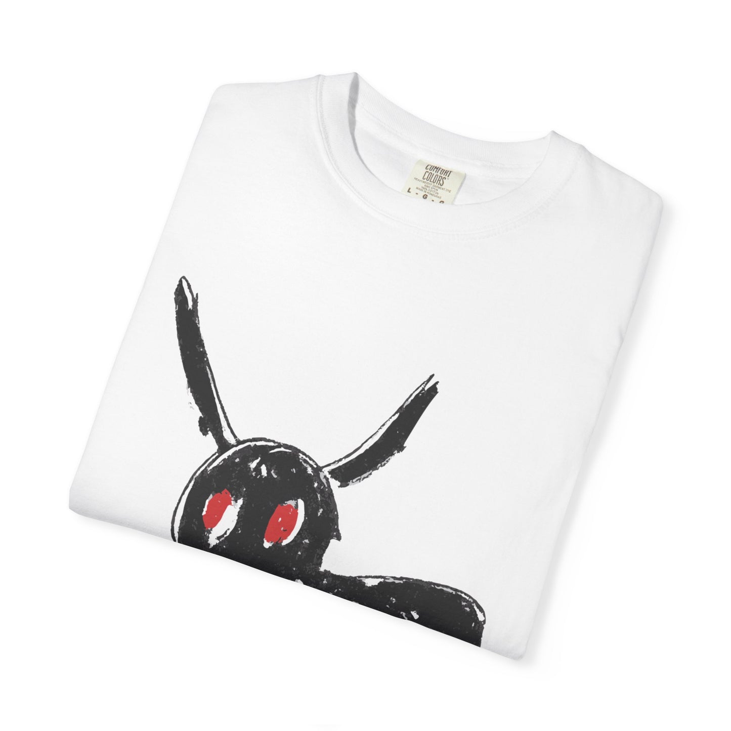 Demon Sketch Dyed Tshirt Printify