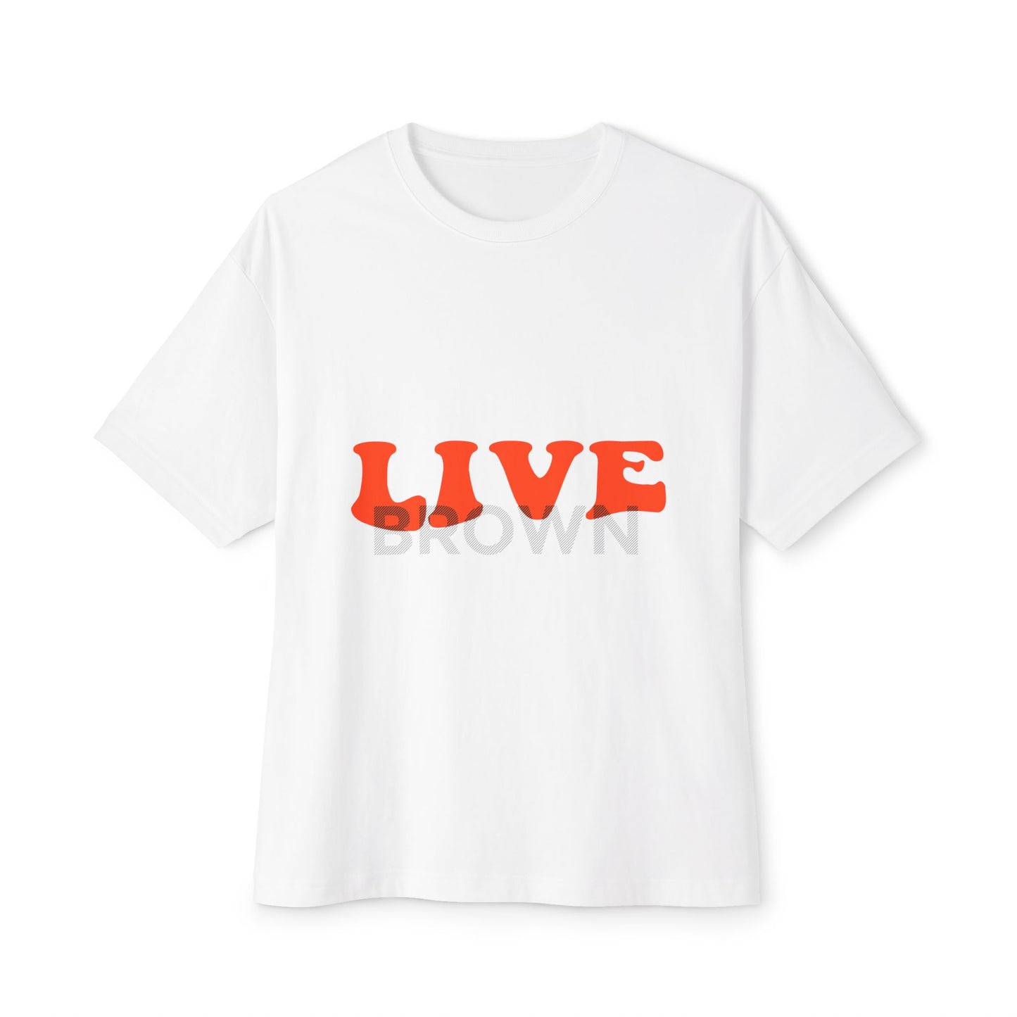 Live Unisex Oversized Boxy Tee - snazzymerch