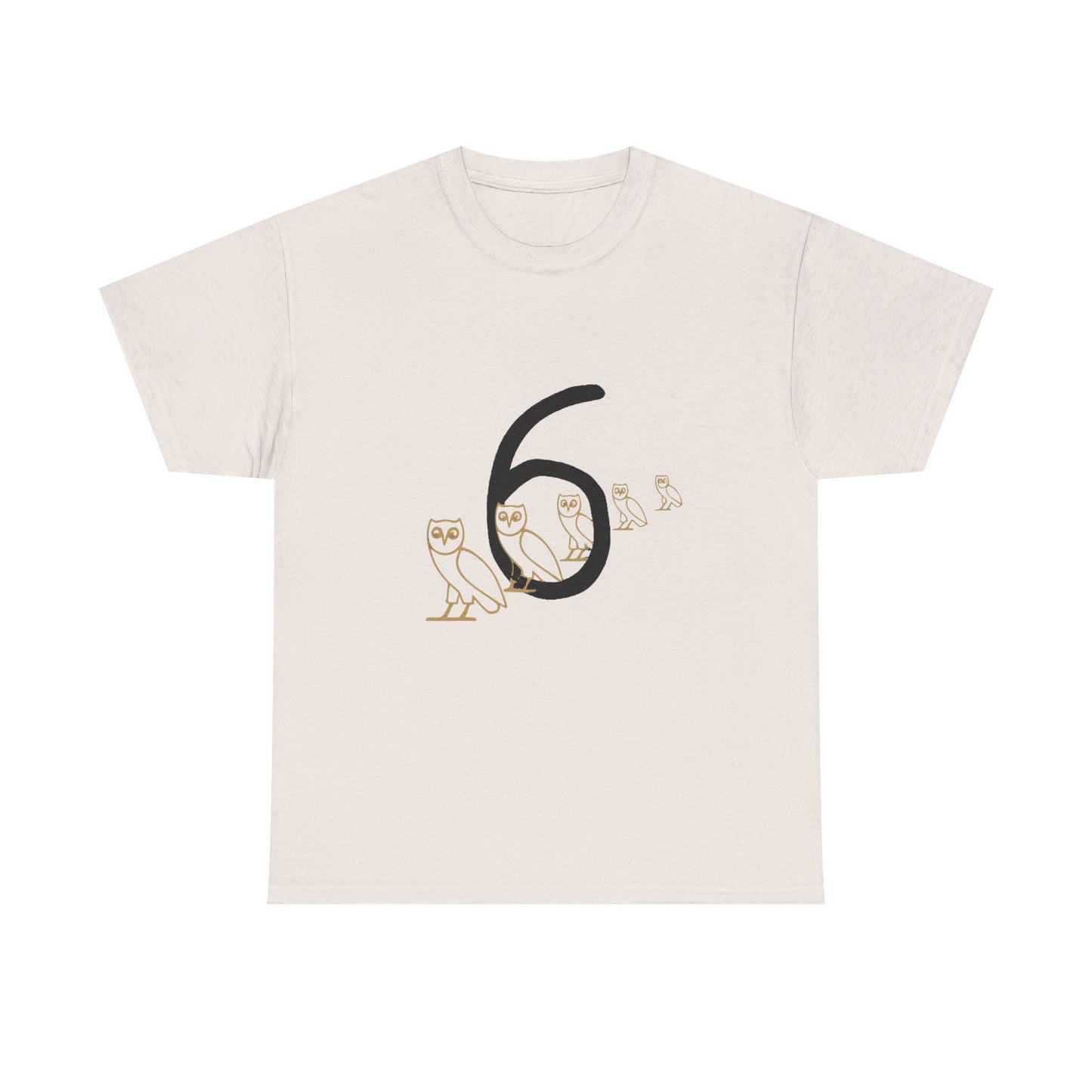 OVO Owl Evolution Heavy Cotton Tee Printify