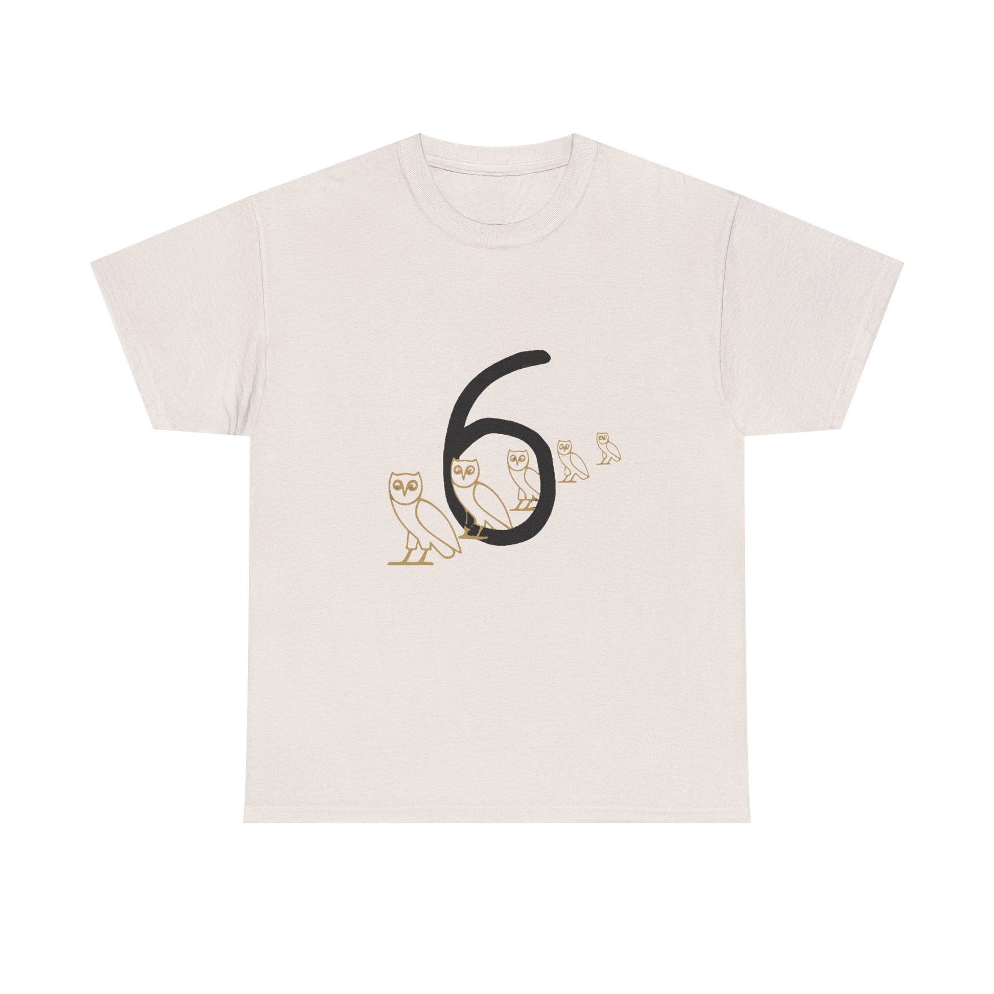 OVO Owl Evolution Heavy Cotton Tee Printify