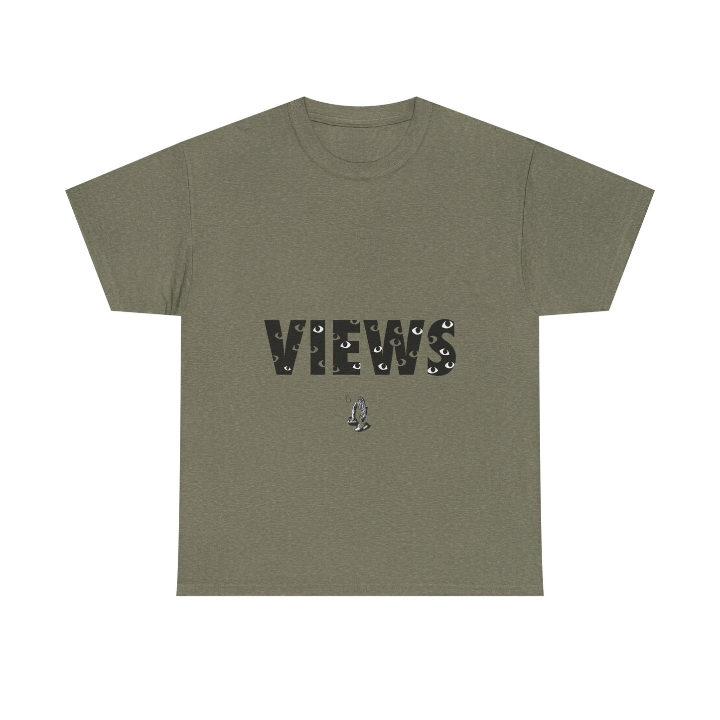 All Eyes on Views Heavy Cotton Tee Printify