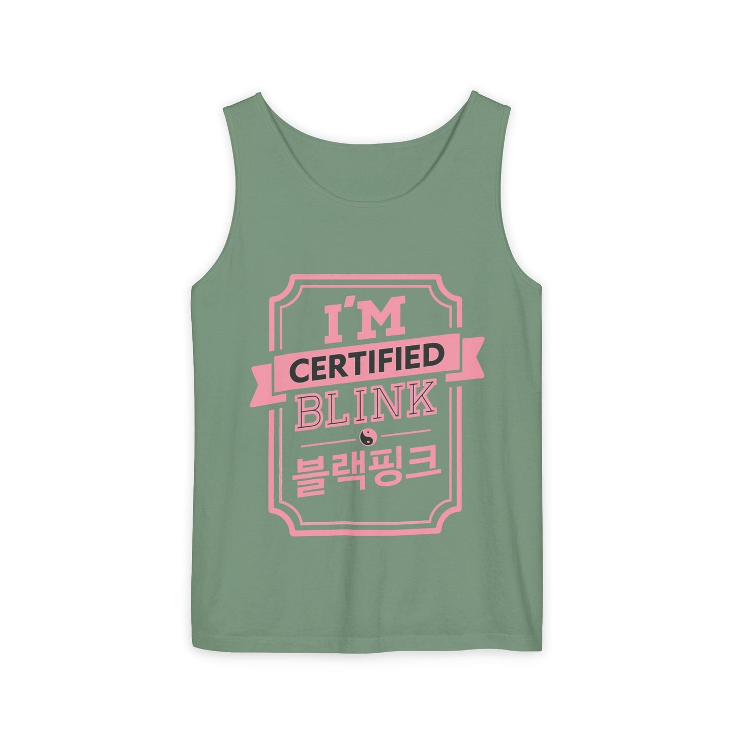 Certified BLINK Badge – Dyed Tank Top Printify