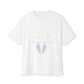 Starry Sky Wings Unisex Oversized Boxy Tee Printify